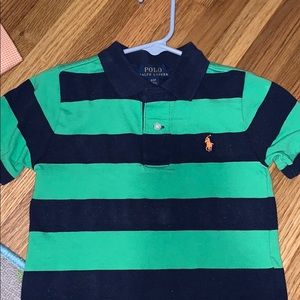 Green / navy 3t Polo